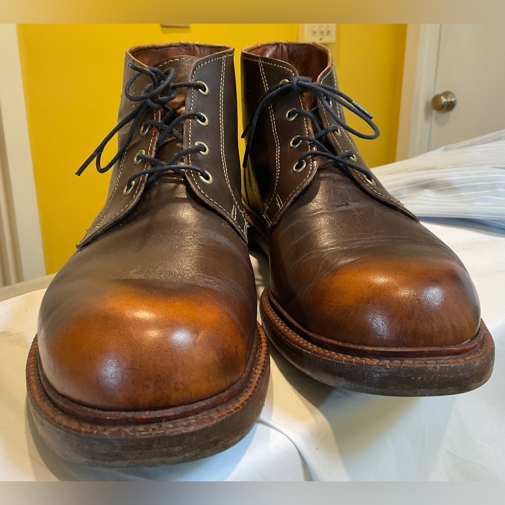 Allen Edmonds odenwald Brown Leather Boots